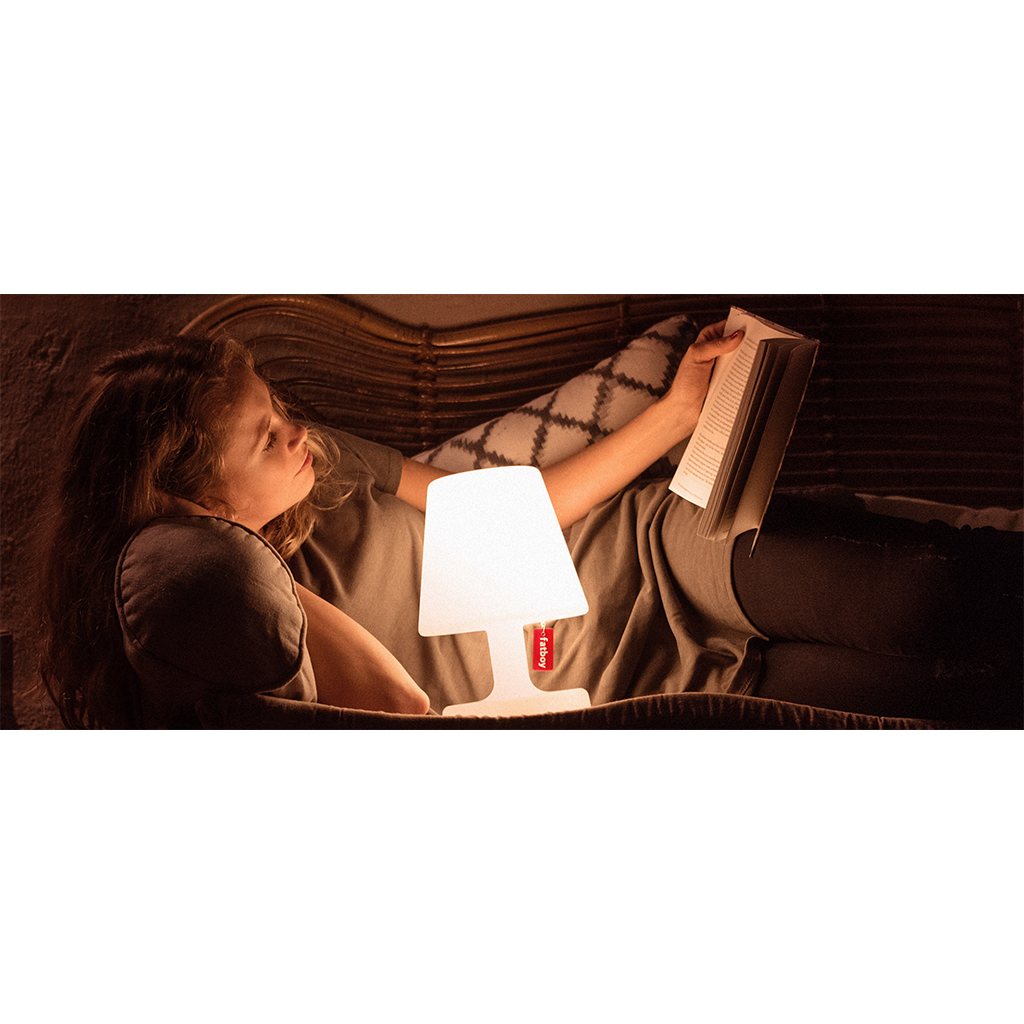 Fatboy Lampe leuchtet