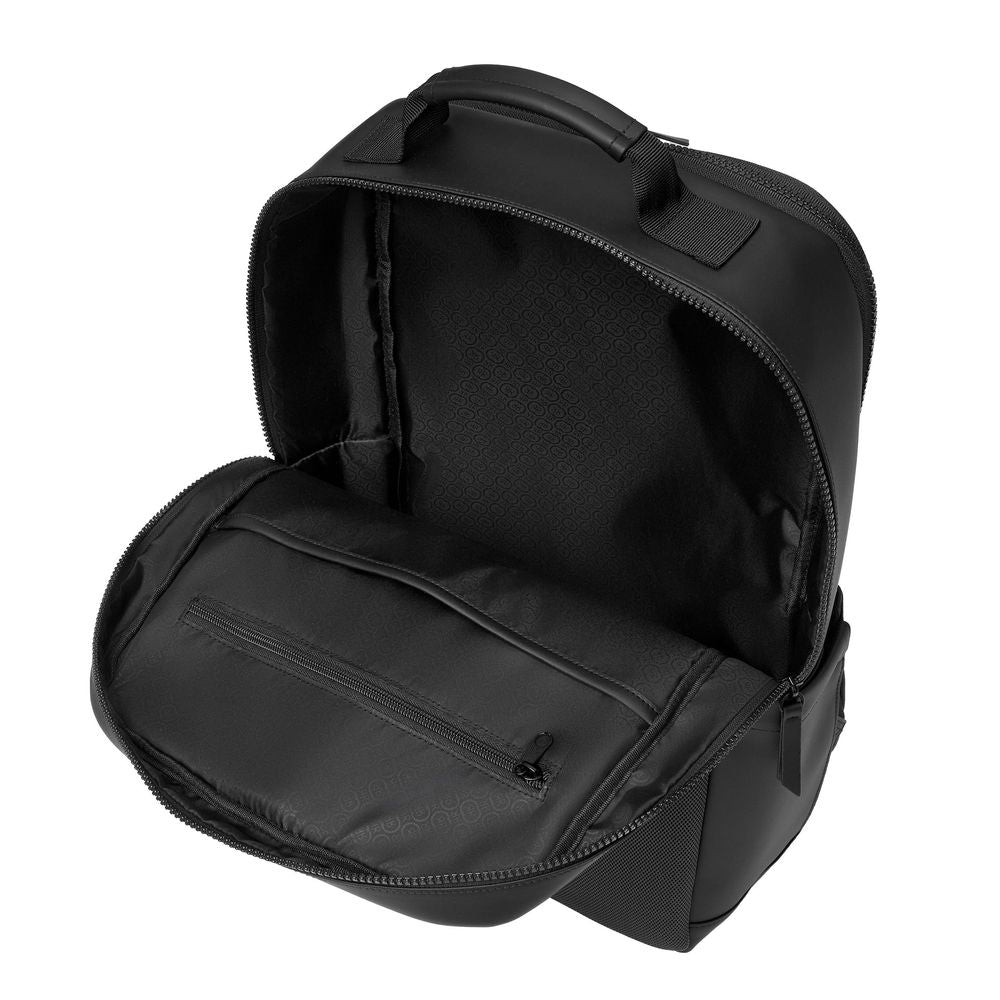 Cerruti Rucksack schwarz geöffnet