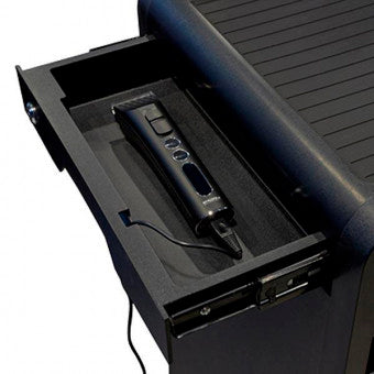 Fach zum Laden von Haarschneidemaschinen oder Smartphones