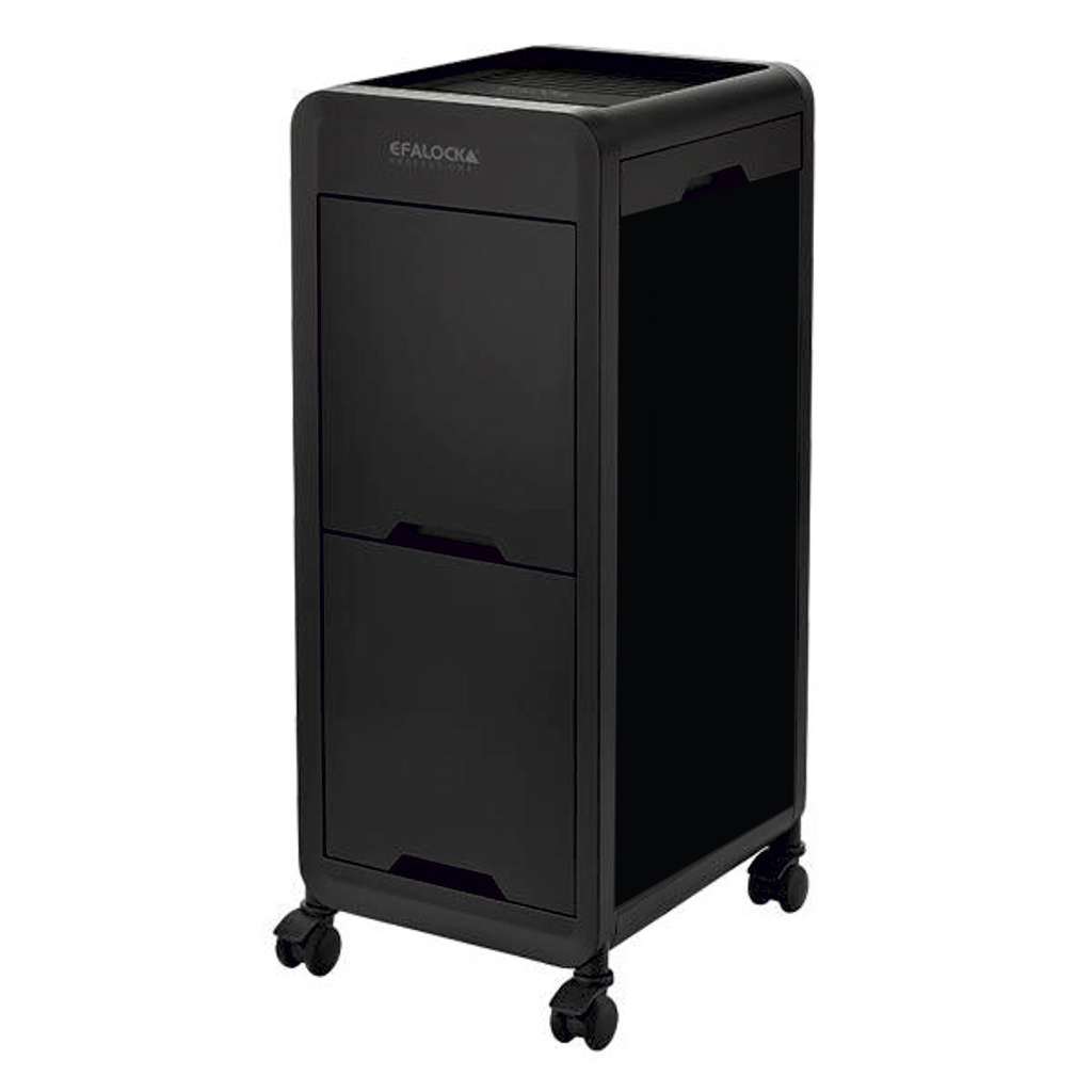 Schwarzer Colorationswagen 