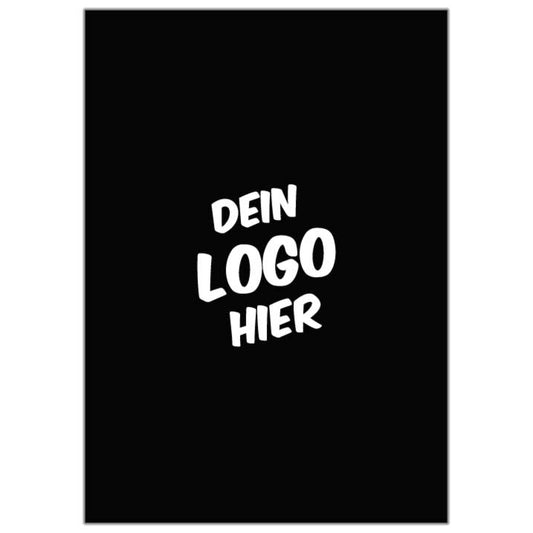 Fußmatte hochformatig mit Logodruck "Dein Logo hier".