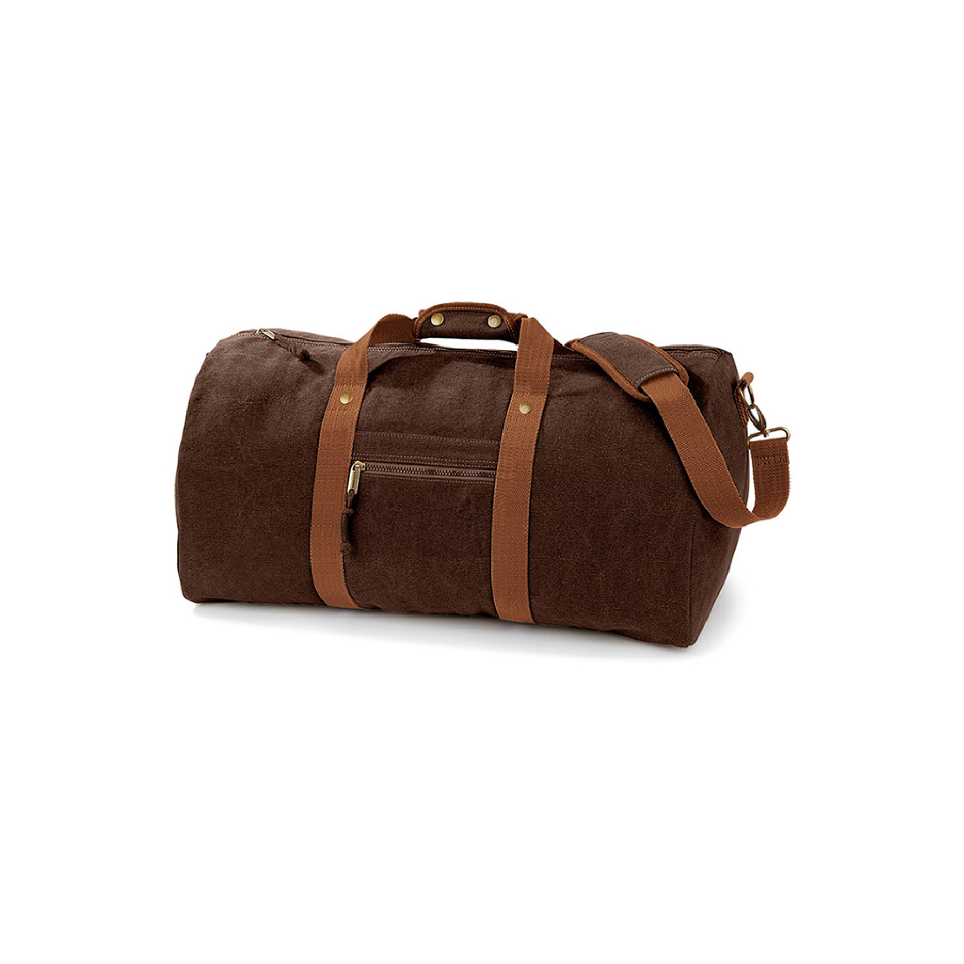 Sporttasche braun ohne Aufdruck