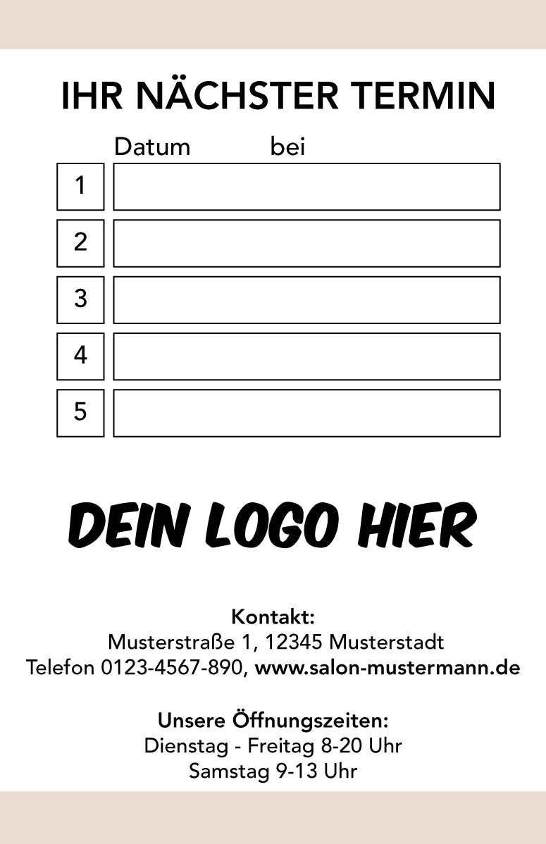 Terminkarte
