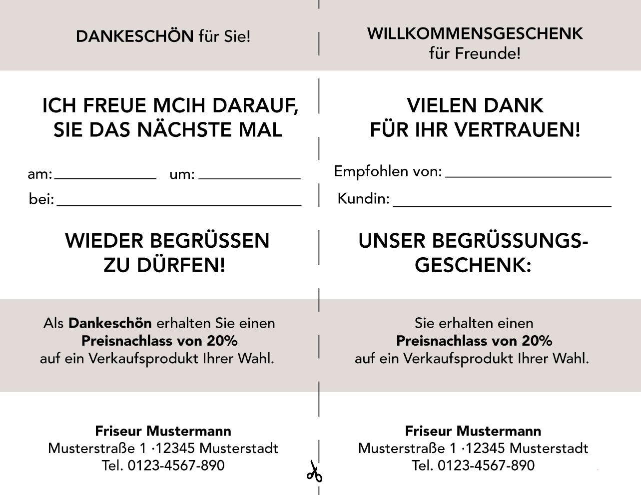 Weiterempfehlungskarte